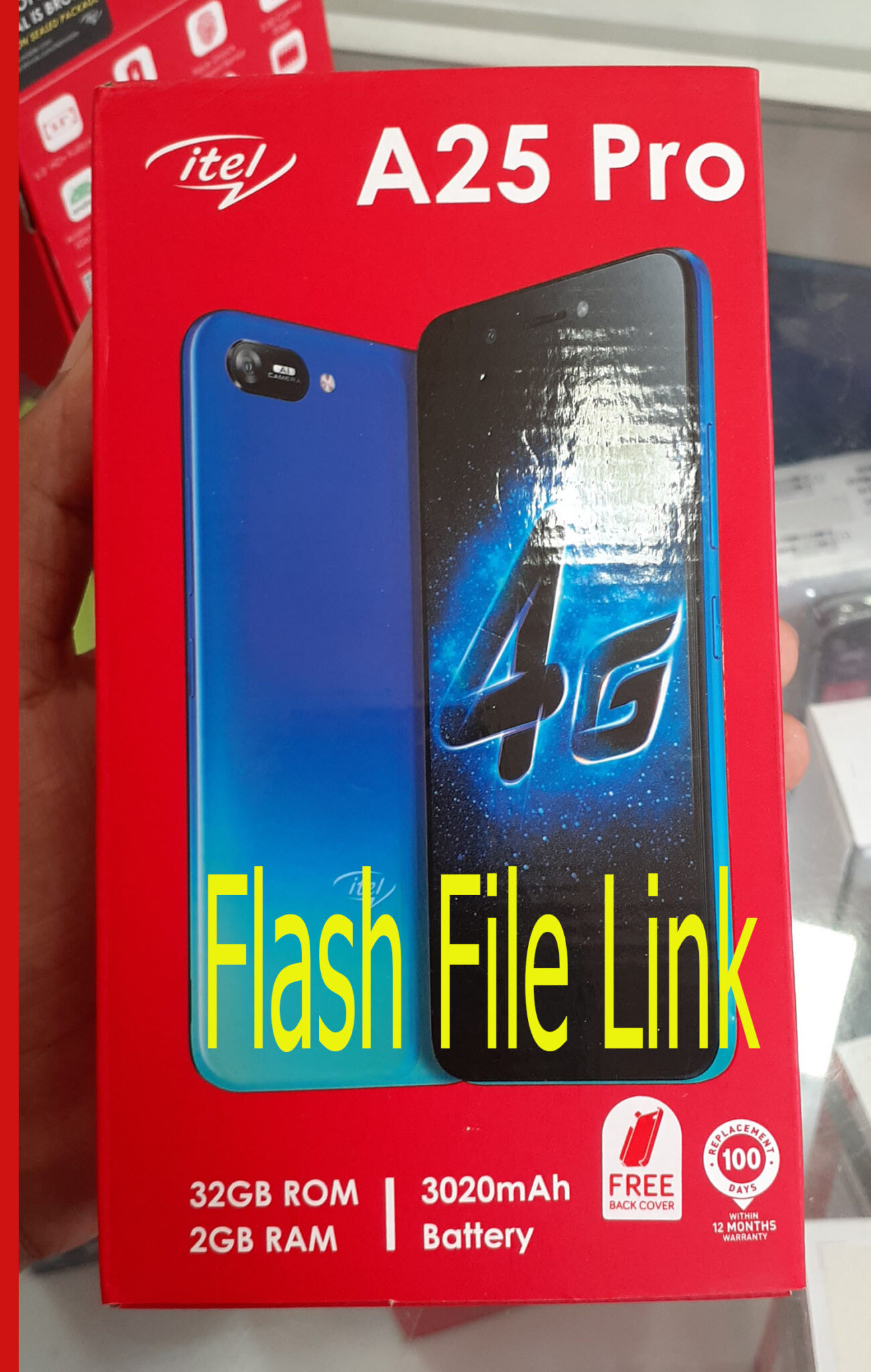 Itel A25 Pro L5002P Flash File Hang Logo Frp Fix Stock Rom